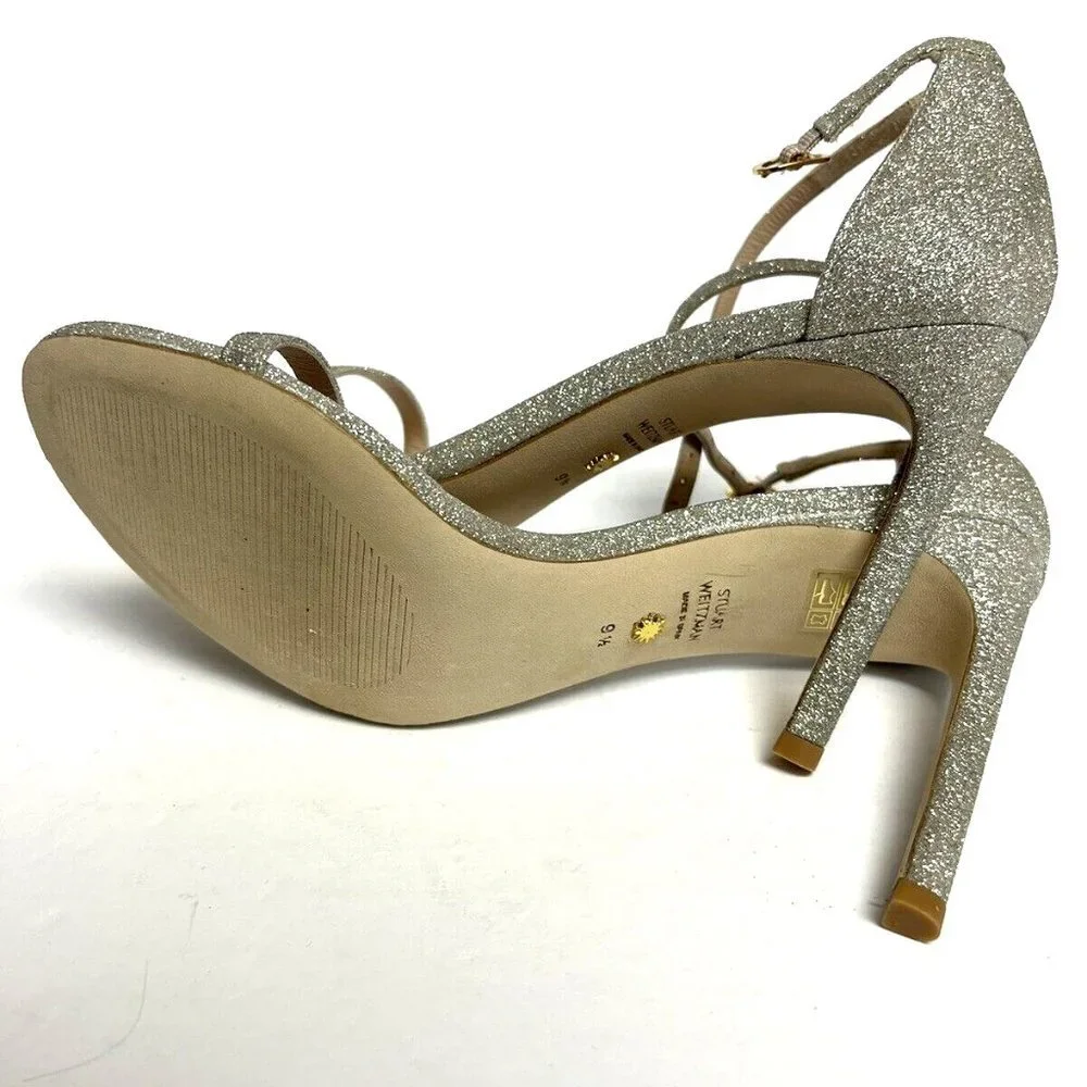 Stuart Weitzman Womens Nudistsong Heel EU40 B US9.5